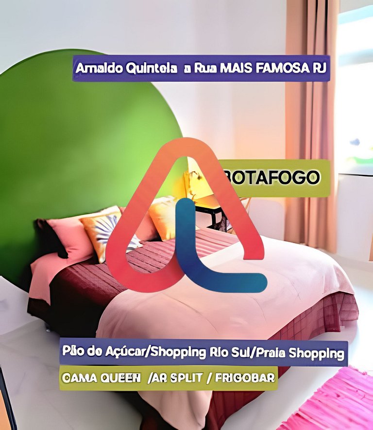 Quarto Cama Queen | Perto da Praia | Hotspot BOTA
