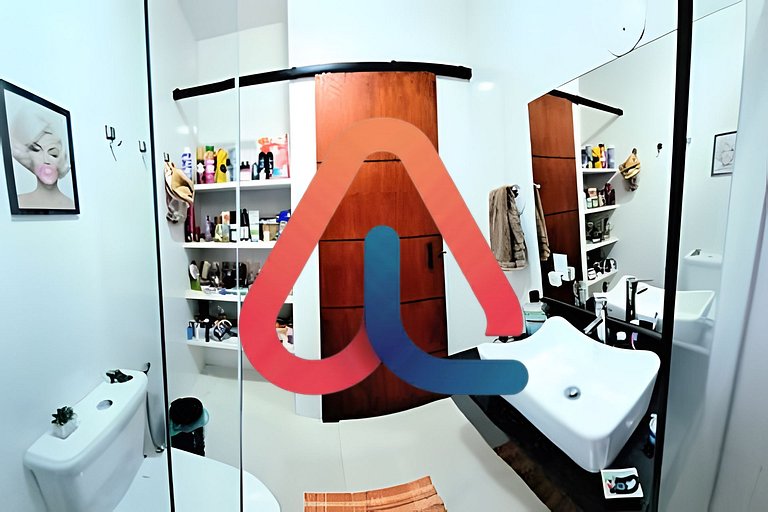 Quarto Cama Queen | Perto da Praia | Hotspot BOTA