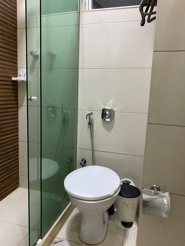 5 minutos da praia | Reformado | Ar Condicionado