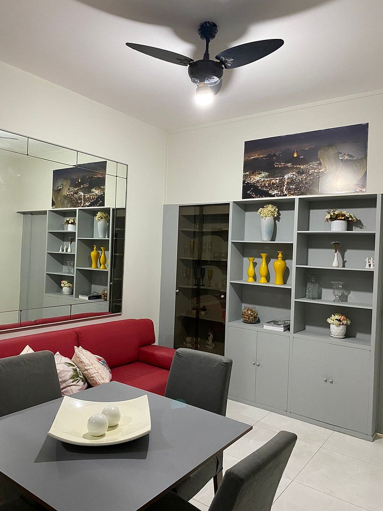 5 minutos da praia | Reformado | Ar Condicionado