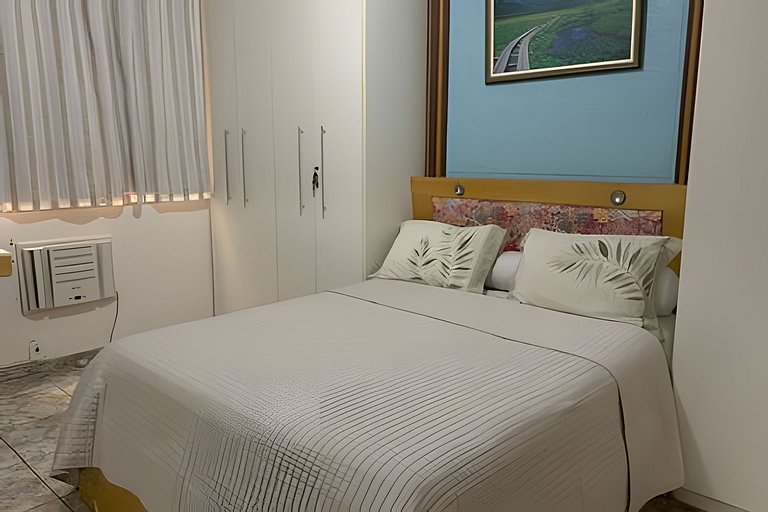 2 Minutos da Praia | 2 Quartos | Ar Condicionado