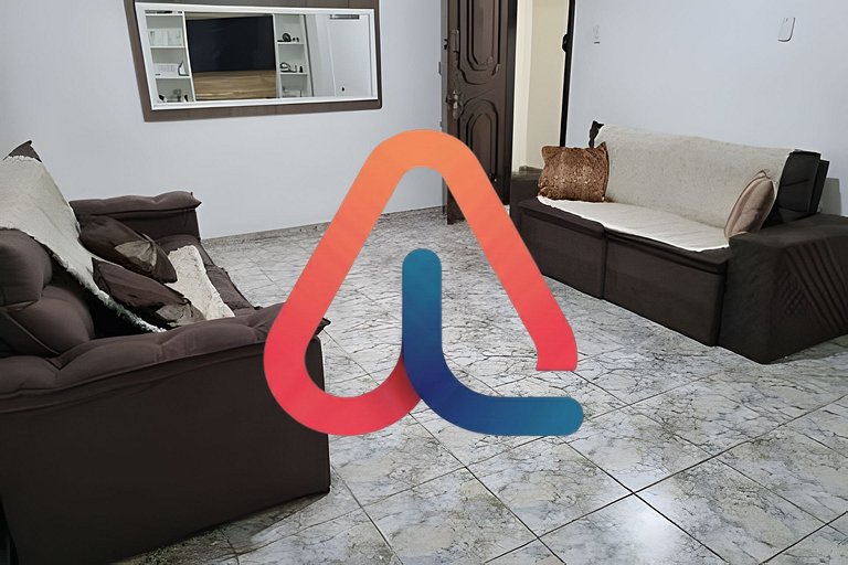 2 Minutos da Praia | 2 Quartos | Ar Condicionado