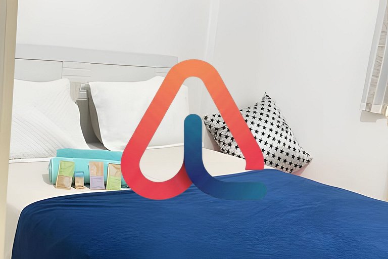 2 Minutos da Praia | 2 Quartos | Ar Condicionado