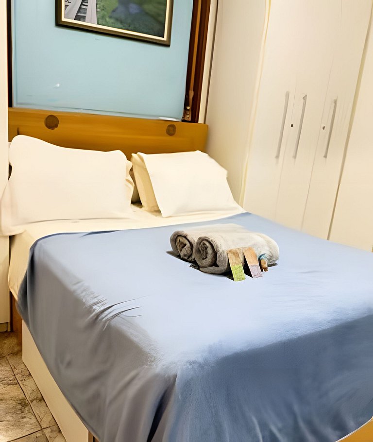 2 Minutos da Praia | 2 Quartos | Ar Condicionado