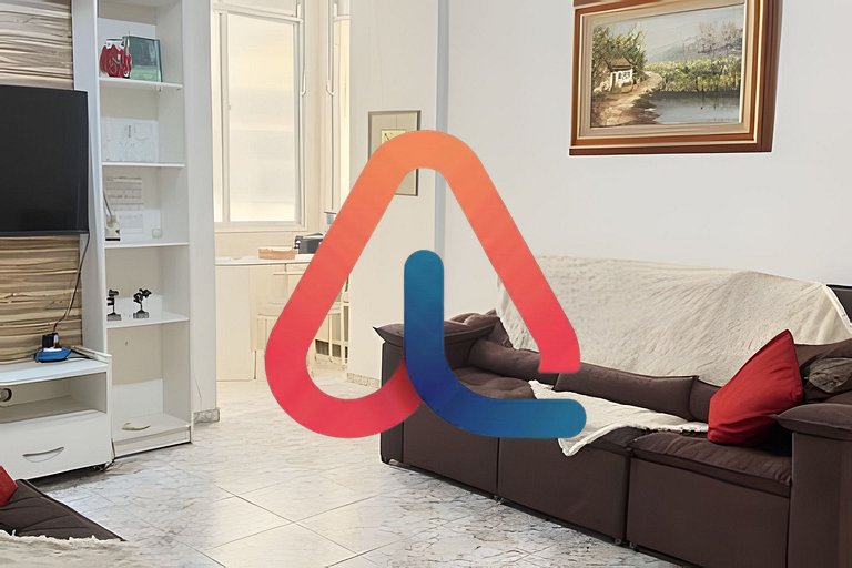 2 Minutos da Praia | 2 Quartos | Ar Condicionado