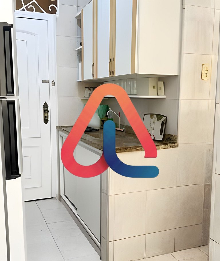 2 Minutos da Praia | 2 Quartos | Ar Condicionado