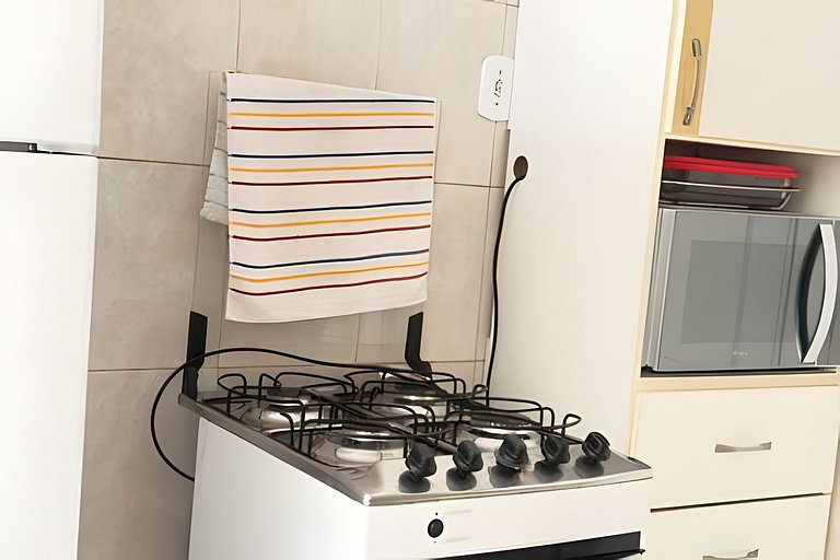 2 Minutos da Praia | 2 Quartos | Ar Condicionado